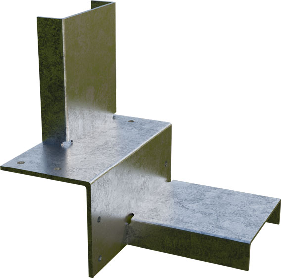 Steel Deckframe Corner Bracket